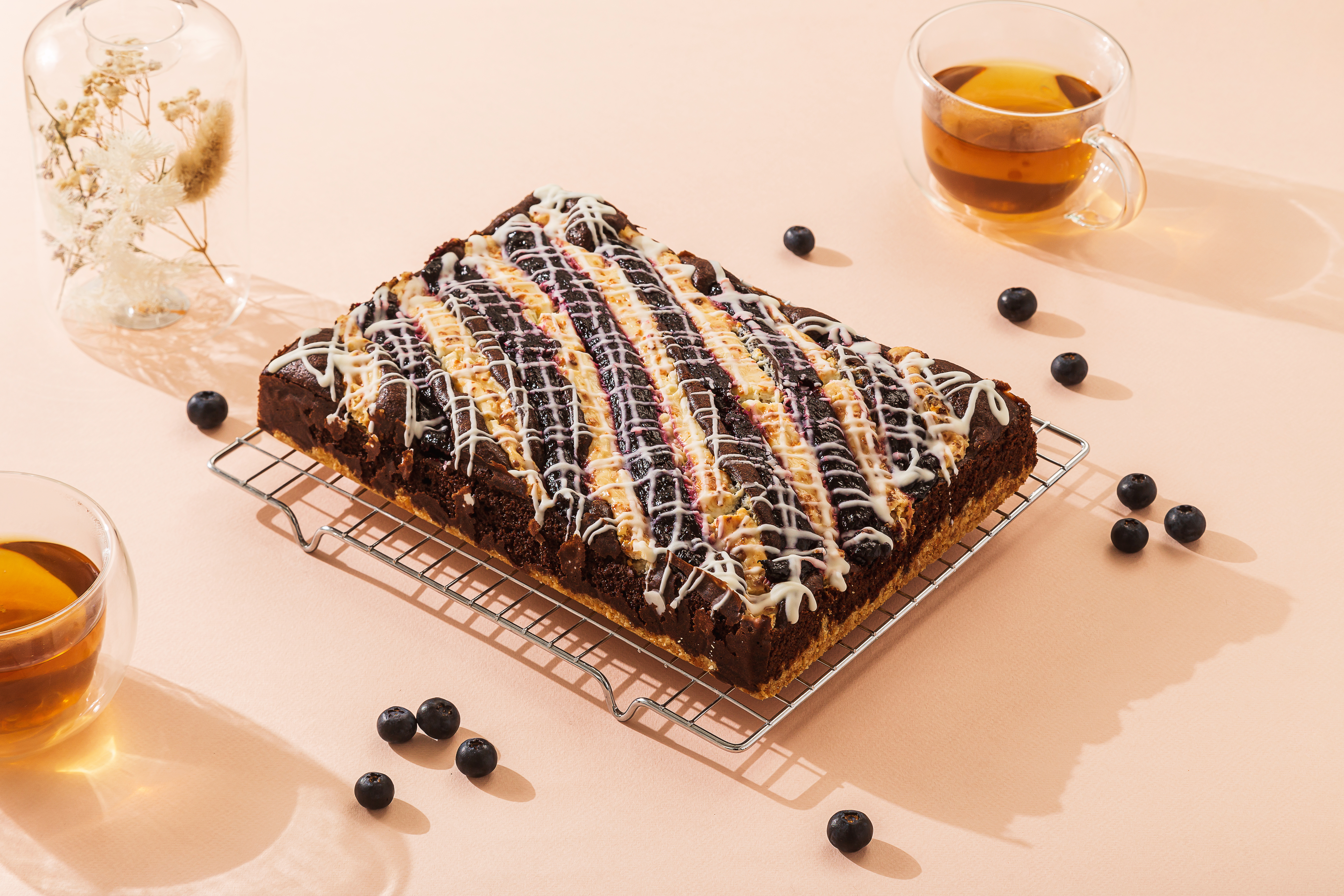 Шоколадно-творожный пирог с черникой рецепт – Европейская кухня: Выпечка и десерты. «Еда»